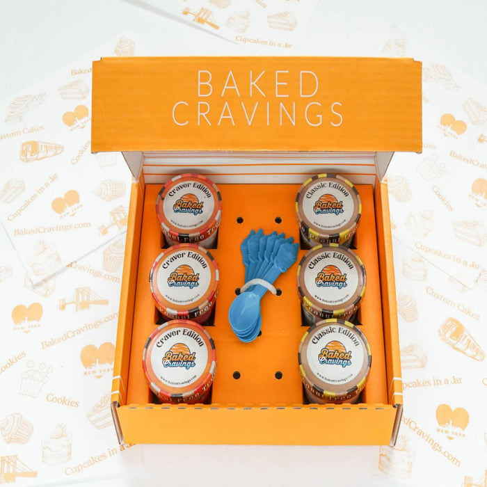 Boozy Cake in a Cup Gift Box — Baked Cravings